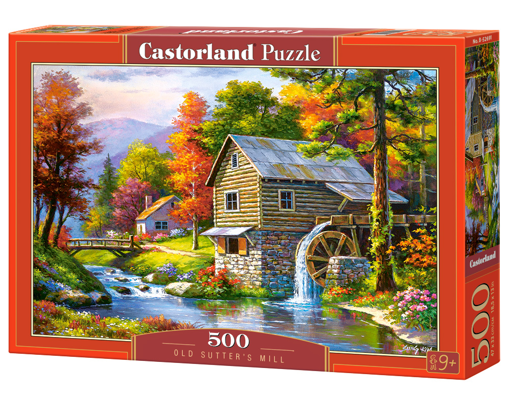 Puzzle Castorland Old Sutter’s Mill 500 dílků