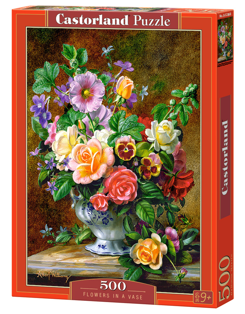 Puzzle Castorland Flowers in a Vase 500 dílků