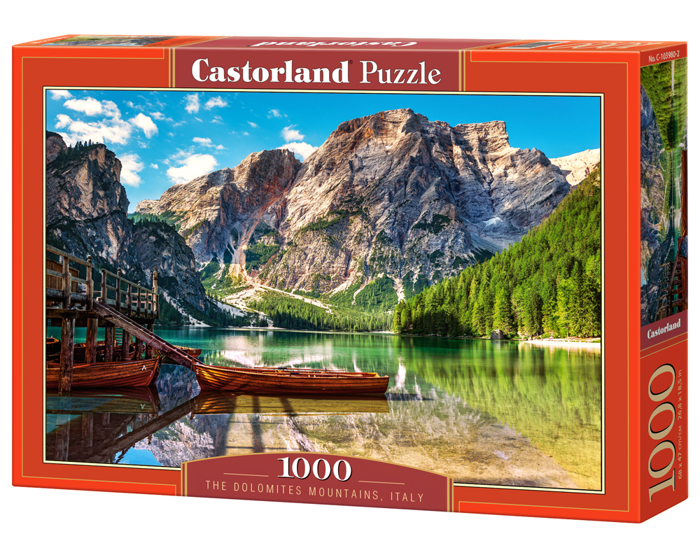 Puzzle Castorland The Dolomites Mountains, Italy 1000 dílků