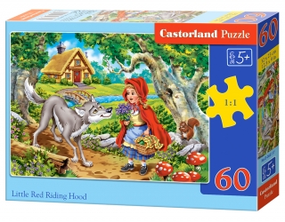 Puzzle Castorland Little Red Riding Hood 2 60 dílků