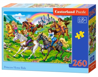 Puzzle Castorland Princess Horse Ride 260 dílků