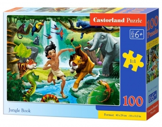 Puzzle Castorland Jungle Book 100 dílků