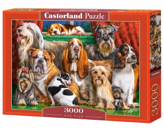 Puzzle Castorland Dog Club 3000 dílků