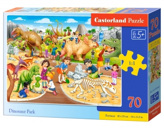 Puzzle Castorland Dinosaur Park 70 dílků
