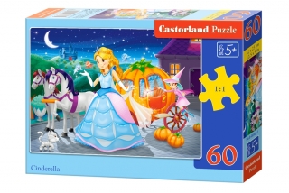 Puzzle Castorland Cinderella 60 dílků