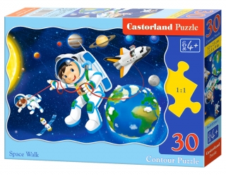 Puzzle Castorland Space Walk 30 dílků