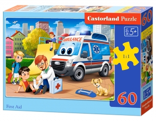 Puzzle Castorland First Aid 60 dílků