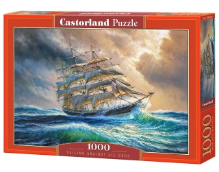 Puzzle Castorland Sailing Against All Odds 1000 dílků