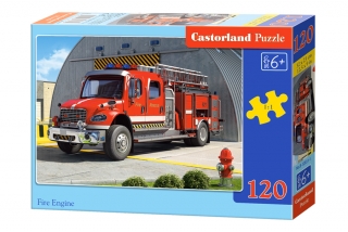 Puzzle Castorland Fire Engine 120 dílků