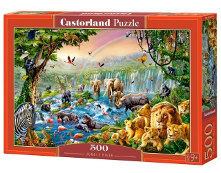 Puzzle Castorland Jungle River 500 dílků