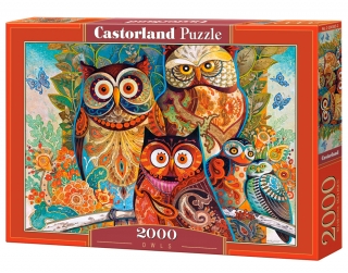 Puzzle Castorland Owls 2000 dílků