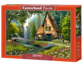 Puzzle Castorland Toadstool Cottage 2000 dílků