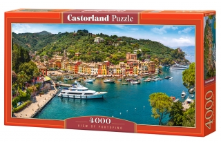 Puzzle Castorland View of Portofino 4000 dílků