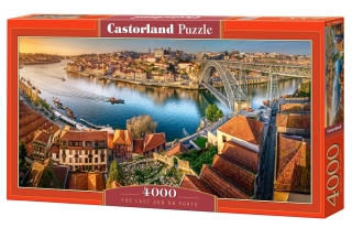 Puzzle Castorland The last sun on Porto 4000 dílků